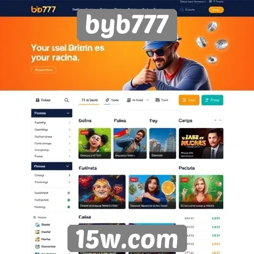 Interface e usabilidade do site byb777